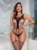 7017 e-commerce transfronteiriço uma geração de comércio exterior Europa e Estados Unidos tamanho grande lingerie sexy feminina meias sexys vazadas
