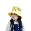 Sombrero de pescador para bebé de conejo sombrero para el sol para exteriores sombrero de red de verano para niños dibujos animados niños y niñas sombrero para el sol fabricantes venta al por mayor