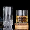 Fornecimento Direto da Fábrica Copo de Vidro Sem Chumbo para Uísque Taça de Vinho Taça de Vinho Diamante Copo para Destilados Conjunto de Taças de Vinho