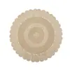 Alfombrilla Redonda Concentrica Especial para Comida Occidental para el Día de San Valentín, Posavasos Aislante Hueco, Mantel Decorativo para el Hogar, Etiquetado y Entrega Transfronteriza