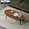 Mesa de Centro para Sala de Estar, Mesa Lateral para Sofá, Mesa Redonda para Uso Doméstico, Mesa de Té Móvil para Balcón, Mesa de Centro Pequeña Minimalista Moderna para Apartamento
