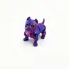 Modelo Animal Bulldog Impresso em 3D Ornamento de Arte Moderna Presente Criativo Brinquedo Artesanato