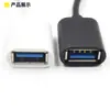Línea otg tipo c teléfono móvil universal adaptador otg tipo c línea de datos otg usb2.0 universal