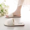 Sandálias Baixas Femininas de Verão 2026 Novo Estilo Fada Versão Coreana Versátil com Saias Sandálias Baixas Slip-On Estilo Chanel