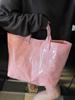 Nova Promoção Imperdível Bolsa de Mão Casual Estilo Americano em Papel DuPont Vintage Bolsa Tote Grande Capacidade Personalizada para Mulheres