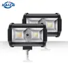 Luz de trabajo LED para coche HAIZG tres-madera dos-color 54W reflector luz para vehículo todoterreno luz de inspección iluminación auxiliar