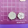 Árvore de Pérolas Coloridas Galvanizadas Borboleta Coração Gravata Borboleta Acessórios de Plástico DIY Capa de Celular Grampo de Cabelo Sapato de Madeira Calçado Acessórios
