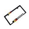 Guangzhou spot US calibre moldura da placa de licença de plástico ABS MOLDURA DA PLACA HKS JDM moldura modificada personalizada