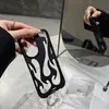 Funda Electroplateada con Patrón de Llama para Teléfono Móvil Adecuada para Samsung S25Ultra Esquinas Cuatro Anticaídas S22 Mate A54 Refrigeración A06