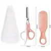 Cortapelos para Niños, Tijeras para Cabello de Bebé, Cortapelos para el Hogar, Tijeras de Peluquería, Herramienta para Cortar Flequillos, Set de Tijeras Deslizantes