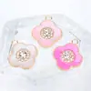 Accesorios de Flores Colgante Creativo Punto Único de Colgar Diamante Aceite Goteando Aleación Accesorios de Joyería Pendientes Pulsera Collar DIY Venta al por Mayor