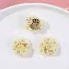 Flor de Cristal Pétalo de Hada Super Envejecida Racimo de Flores Trenzado a Mano con Cuentas Pasador de Pelo Accesorios para el Cabello Pendientes Material Venta al por Mayor