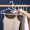 Ganchos Antideslizantes para Ropa, Ganchos de Plástico, Organizador de Ropa y Sombreros, Almacenamiento, Tendedero, Soporte para Ropa, Venta al por Mayor, Simple y Moderno
