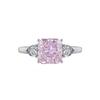 Anillo Completo de Diamantes en Plata de Ley S925 Europa y Estados Unidos Transfronterizo para Mujer Brillo 8A Corte Flor de Hielo Diamante de Alto Carbono Alta Joyería en stock