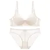 Sujetador de encaje fino de verano estilo francés con lazo, diseñado para hacer que los pechos grandes parezcan más pequeños y prevenir la flacidez, conjunto de lencería sexy