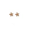 Pendientes de Estrella de Mar de Perla y Diamante Completo Lindos y Suaves para Mujer Super Brillantes Exquisito Temperamento Personalidad Exagerada Pendientes de Diseño de Nicho