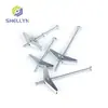 Abrazadera de metal para orquídeas de venta directa de fábrica, carcasa óptica con tornillos de máquina, ventilador de techo, hierro para techo, expansión de avión
