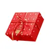 Empaque de Caja de Regalo Navideña, Calcetines de Nochebuena de Alta Gama, Caja de Regalo para Bufanda, Caja de Regalo para Niños, Caja Vacía en Stock