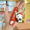 Nuevo Lazo Gato Kt Lindo Muñeco Sanrio Llavero Adorno Celebridad de Internet Bolsa Coche Colgante Pequeño Venta al por Mayor