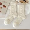Calcetines de terciopelo cálidos para mujer, calcetines gruesos para dormir con forro polar, calcetines de suelo para otoño e invierno, calcetines de dormir de invierno para adultos, calcetines Moon