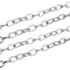 Cadena de la Reina Madre de comercio exterior, accesorios de venta caliente, cadena cruzada cuadrada de 12 mm, accesorios de joyería, collar de galvanoplastia, cadena DIY