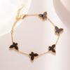 Popular traje de tres piezas de mariposa collar simple de mariposa pendientes de botón pulsera venta caliente de comercio electrónico transfronterizo