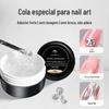Nail Art Wash-Free Hercules Nail Art Shop Upgrade Segunda Geração Super Super Super Broca de Unha Jóias Broca Adesiva Cola Firme e Duradoura