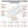 Empujador de fichas de mahjong estilo americano personalizado, empujador de fichas magnético de acrílico, disponible en varios estilos, colores, patrones y tamaños