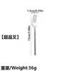 Cubiertos Liangsheng de Acero Inoxidable 304 Estilo Bambú Cubiertos Estilo Occidental Cuchillo Tenedor Cuchara Cuchara de Postre Cuchillo para Bistec Cuchara Tenedor para el Hogar