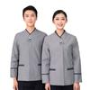 Limpador de propriedade roupas de trabalho manga comprida feminino catering hotel quarto de hóspedes hotel tia limpador plus size roupas de limpeza masculinas