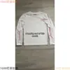 Camiseta de Manga Larga Estampada Estilo Harajuku Europeo y Americano Y2K de Verano, Top de Cuello Redondo, Camiseta Trendy Estilo Calle Oscuro Retro Ins