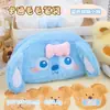 Linda Bolsa de Lápices de Peluche, Estuche Lindo y Atractivo para Estudiantes de Primaria y Secundaria, Bolsa para Papelería, Bolsa de Almacenamiento con Corazón Girly de Gran Capacidad
