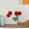 Flores Artificiales de Bolas de Cebolla Le Youyi de 4 Cabezas para Decoración de Bodas, Arreglo de Pasillo, Adornos para Sala de Estar del Hogar, Flores Falsas