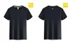 Camiseta Personalizada de Seda Helada de Secado Rápido de Manga Corta, Sudadera de Verano Delgada con Cuello Redondo Transpirable con Logo Estampado de Malla Estrellada