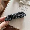 Pinza para el pelo de plátano con lunares estilo coreano para mujer, versátil y simple, nuevo modelo 2026, moderno y elegante, pinza para el pelo de alto valor estético