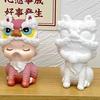 Muñeco de yeso Bestia Auspiciosa Kirin Blanco para pintar en blanco colorear juguete para niños graffiti diy3D tridimensional medio
