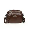 2026 Modelo Novo de Comércio Exterior Transfronteiriço Bolsa para Mãe de Meia-Idade, Bolsa Simples Casual de Ombro Transversal, Bolsa Feminina de Três Camadas de Grande Capacidade