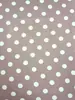 Tela estampada de raso liso Poka para vestidos de mujer, camisas, accesorios, pañuelos para la cabeza, cortinas, manteles, pedidos de exportación europeos y americanos