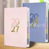 Planejador de Agenda 2027 Livro de Calendário Inglês Transfronteiriço Livro de Calendário 2026 Versão Inglesa Calendário Espanhol Português