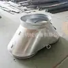 Distribuidor de Aire para Minería de Hierro Distribuidor de Aire de Acero Inoxidable Conducto de Aire Tipo Y Dispositivo de Conmutación Automática Diámetro de Hierro Personalizable
