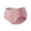 Verano seda de hielo de una pieza sin costuras simple ropa interior de yoga para mujer transpirable no cadera cómodo cintura alta bragas para dama