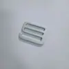 Metal uma polegada dois fabricantes fornecem metal alumínio de aviação 9 fivelas fita de mochila 9 6 fivelas acessórios para bagagem
