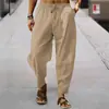 Amazon AliExpress Comércio Casual Europeu e Americano Calças Masculinas Verão Novo Hip-hop Respirável Soltas Esportivas Longas