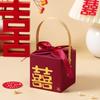 Nueva caja de dulces de boda, portátil, creativa, caja de regalo para boda, nueva caja de regalo práctica personalizada china para boda, venta al por mayor
