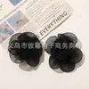 Flor de Cristal Original Pequena Estilosa com Núcleo Florido, Flor de Organza para Roupas DIY, Acessórios de Broche para Headwear