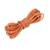 Cordón de Piel de Vaca Auténtica Esmerilada con Cabeza Redonda de 1-5 mm Accesorios para Joyería Hechos a Mano DIY Pulsera Collar Cordón de Cuero Lanyard Venta al por Mayor
