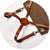 Delantal de Estilo Nuevo con Correas para el Cuello, Correas Cruzadas en Forma de X para los Hombros, Accesorios para Delantales, Accesorios de Correa para el Hombro de Cuero de PU
