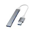 Estação de acoplamento para computador de celular hub tipo-c divisor USB 3.0 HUB estação de acoplamento USB um para quatro