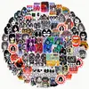 140 piezas de pegatinas para mini planificador de rock de la temporada 2 de la banda KISS. Pegatinas decorativas creativas para planificador DIY para ventas transfronterizas