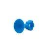 Batente de Porta de Silicone Silencioso, Batente de Porta Sem Furo, Batente de Porta de Borracha, Maçaneta Traseira Anticolisão para Porta de Banheiro/Vaso Sanitário